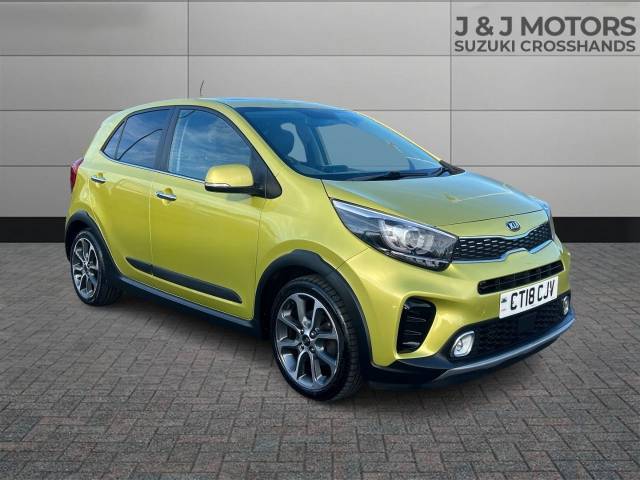 Kia Picanto 1.25 X-Line S 5dr Hatchback Petrol Green