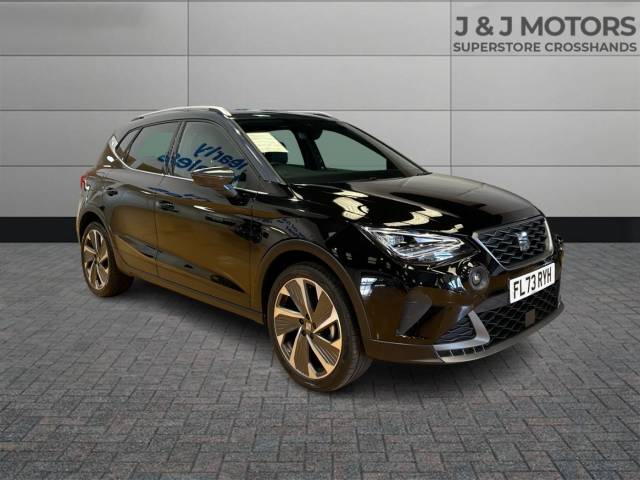 SEAT Arona 1.0 TSI 110 FR Sport 5dr Hatchback Petrol Black