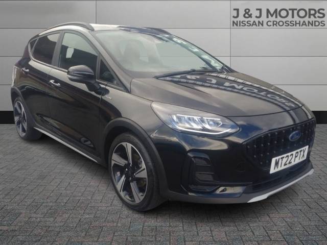 Ford Fiesta 1.0 EcoBoost Hybrid mHEV 125 Active 5dr Hatchback Petrol Black