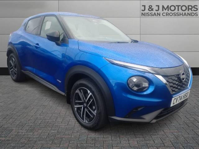 Nissan Juke 1.6 Hybrid N-Connecta 5dr Auto Hatchback Petrol / Electric Hybrid Blue