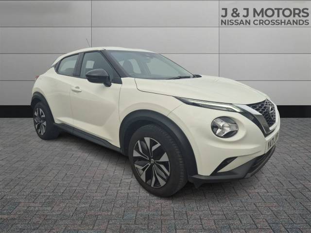 Nissan Juke 1.0 DiG-T 114 Acenta 5dr Hatchback Petrol White