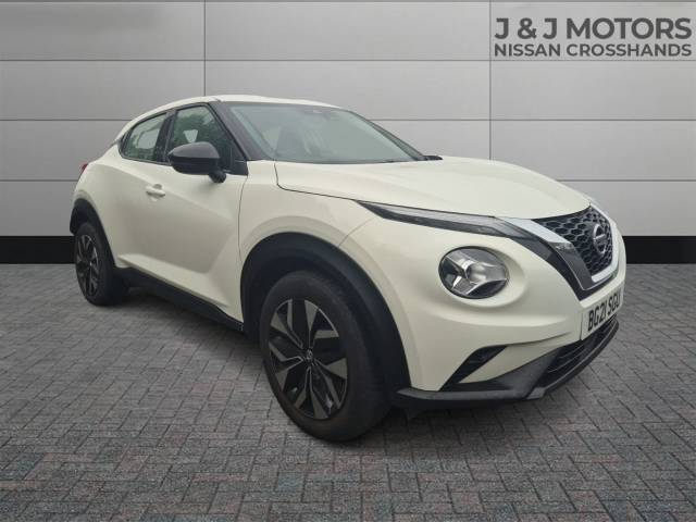 Nissan Juke 1.0 DiG-T 114 Acenta 5dr Hatchback Petrol White