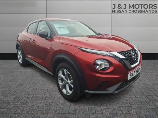 Nissan Juke 1.0 DiG-T 114 N-Connecta 5dr Hatchback Petrol Red