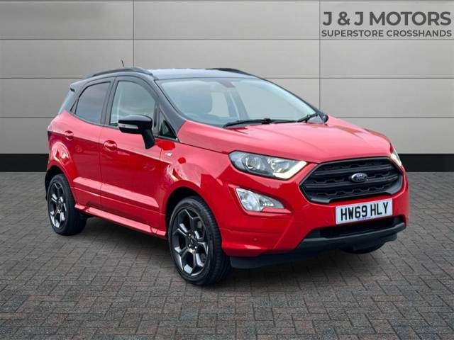Ford Ecosport 1.0 EcoBoost 125 ST-Line 5dr Hatchback Petrol Red