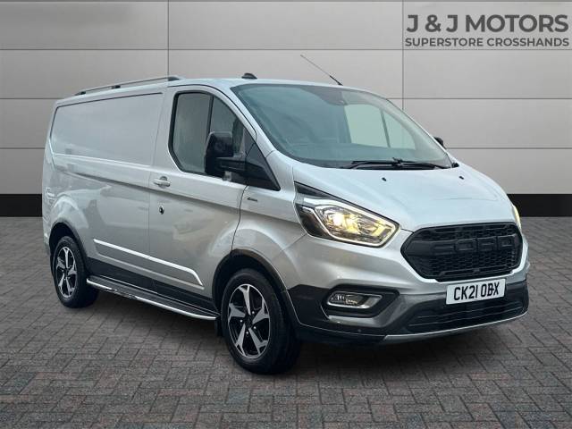 Ford Transit Custom 2.0 EcoBlue 130ps Low Roof Active Van Panel Van Diesel Silver