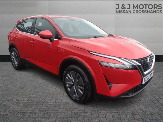 Nissan Qashqai 1.3 DiG-T MH Visia 5dr Hatchback Petrol Red