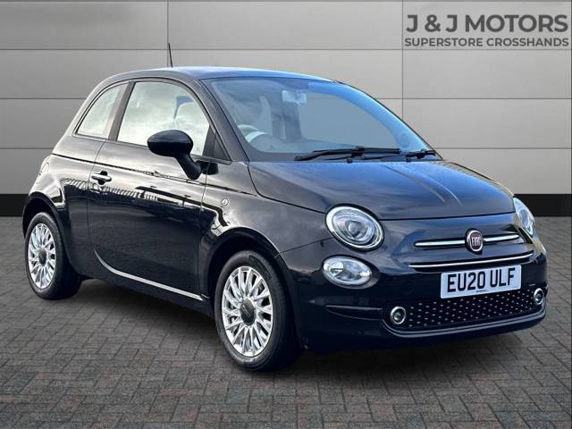 Fiat 500 1.0 Mild Hybrid Lounge 3dr Hatchback Petrol Black
