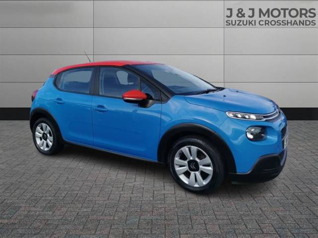 Citroen C3 1.2 PureTech 82 Feel 5dr Hatchback Petrol Blue