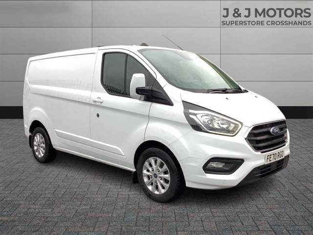 Ford Transit Custom 2.0 EcoBlue 130ps Low Roof Limited Van Panel Van Diesel White