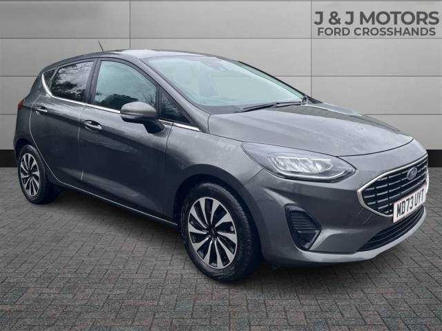 Ford Fiesta 1.0 FIESTA TITANIUM TURBO MHE Hatchback Petrol / Electric Hybrid Grey