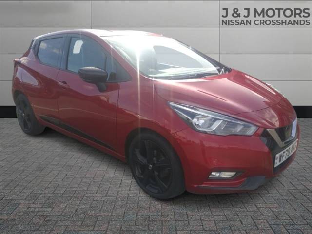 Nissan Micra 1.0 IG-T 100 N-Sport 5dr Hatchback Petrol Red