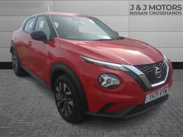 Nissan Juke 1.0 DiG-T 114 Acenta 5dr Hatchback Petrol Red