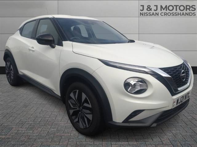 Nissan Juke 1.0 DiG-T 114 Acenta 5dr Hatchback Petrol White