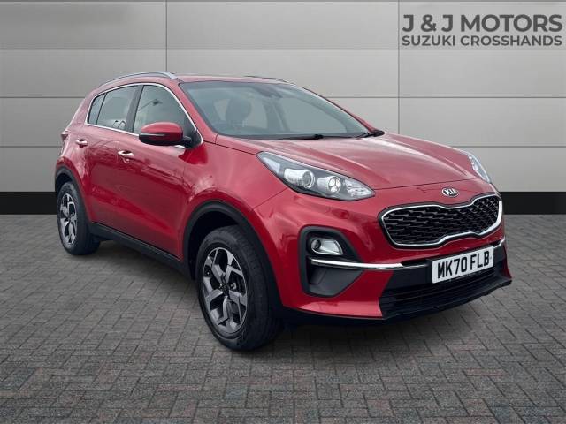 Kia Sportage 1.6 GDi ISG 2 5dr Estate Petrol Red