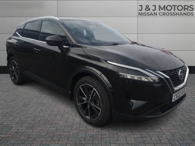 Nissan Qashqai 1.3 DiG-T MH Tekna 5dr Hatchback Petrol Black