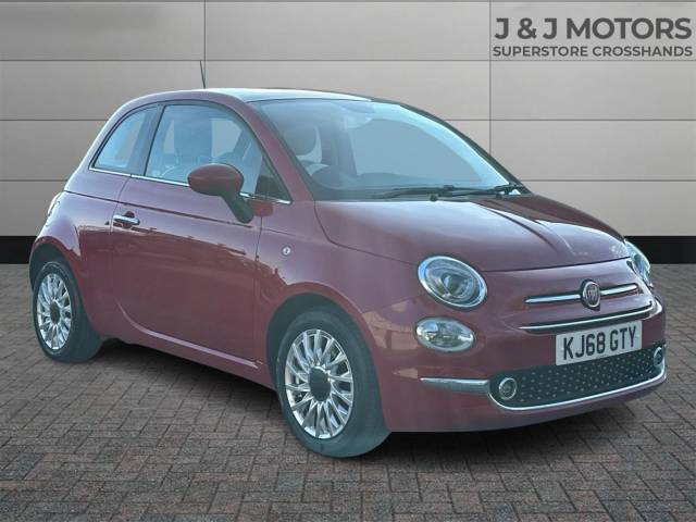 Fiat 500 1.2 Lounge 3dr Hatchback Petrol Red