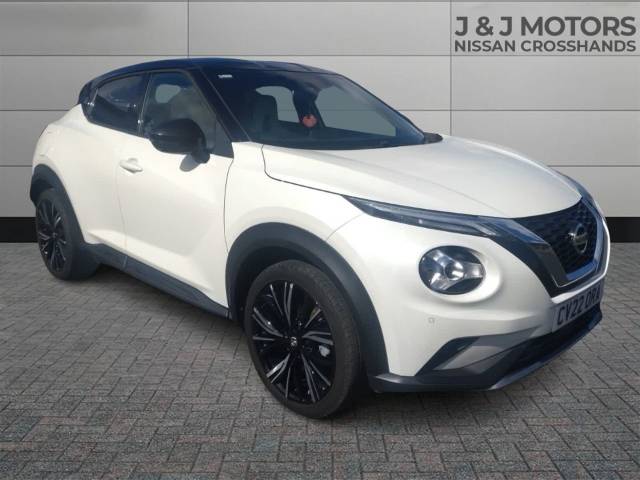 Nissan Juke 1.0 DiG-T 114 Tekna+ 5dr Hatchback Petrol White