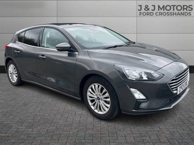 Ford Focus 1.0 EcoBoost Hybrid mHEV 125 Titanium Edition 5dr Hatchback Petrol Grey