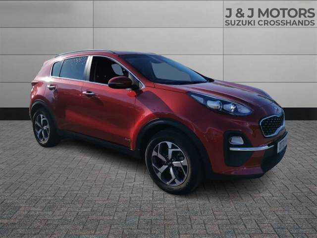 Kia Sportage 1.6T GDi ISG 2 5dr [AWD] Estate Petrol Red