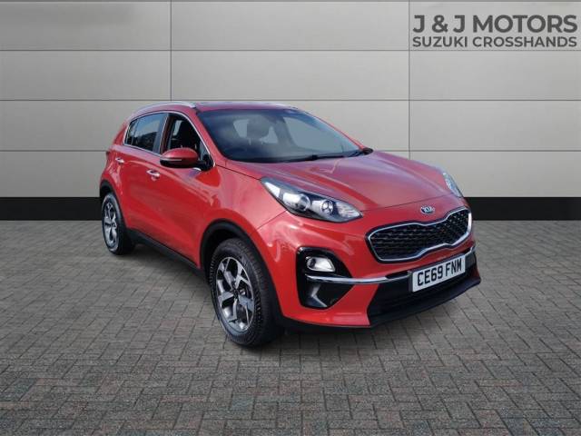 Kia Sportage 1.6 CRDi ISG 2 5dr DCT Auto Estate Diesel Red