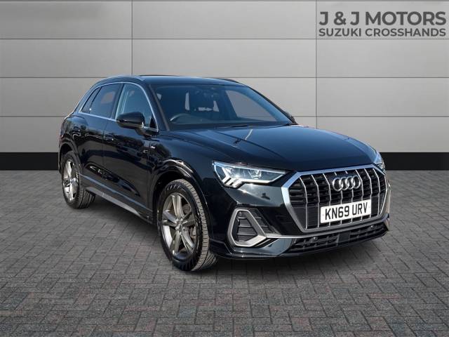 Audi Q3 2.0 35 TDI S Line 5dr S Tronic Estate Diesel Black