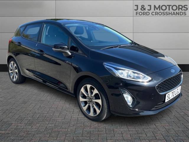 Ford Fiesta 1.0 EcoBoost Hybrid mHEV 125 Trend 5dr Hatchback Petrol Black