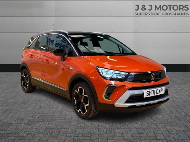 Vauxhall Crossland 1.2 Turbo [130] Ultimate Nav 5dr Auto Hatchback Petrol Orange