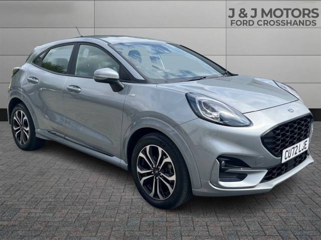 Ford Puma 1.0 EcoBoost Hybrid mHEV ST-Line 5dr Hatchback Petrol Silver