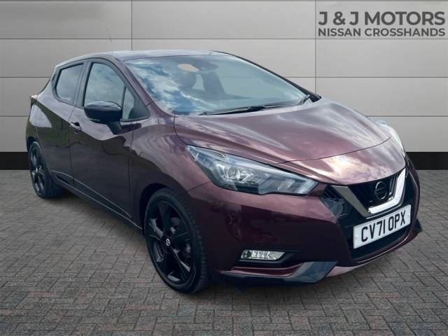 Nissan Micra 1.0 IG-T 92 N-Sport 5dr Hatchback Petrol Red