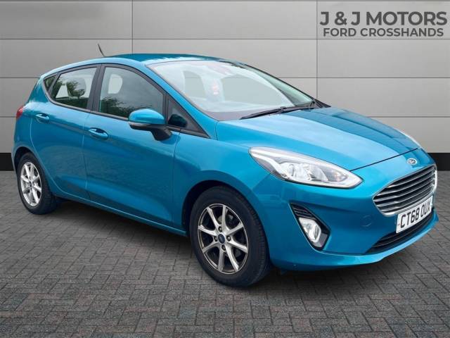 Ford Fiesta 1.0 EcoBoost Zetec 5dr Hatchback Petrol Blue