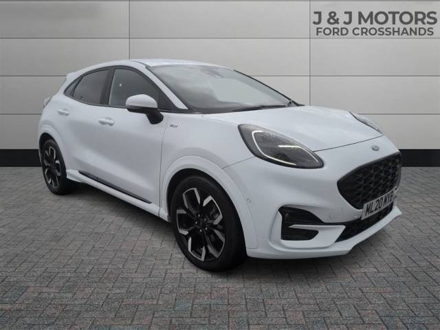 Ford Puma 1.0 EcoBoost Hybrid mHEV ST-Line X First Ed 5dr Hatchback Petrol White