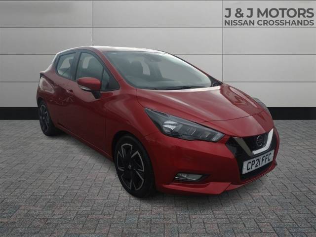 Nissan Micra 1.0 IG-T 92 Acenta 5dr Hatchback Petrol Red
