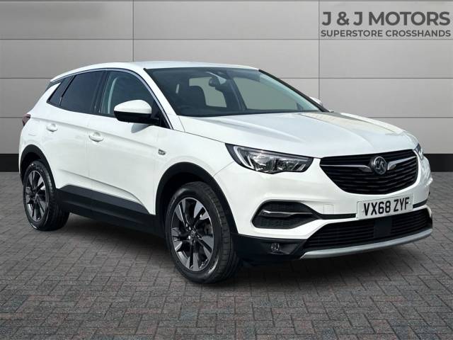 Vauxhall Grandland X 1.5 Turbo D Sport Nav 5dr Hatchback Diesel White