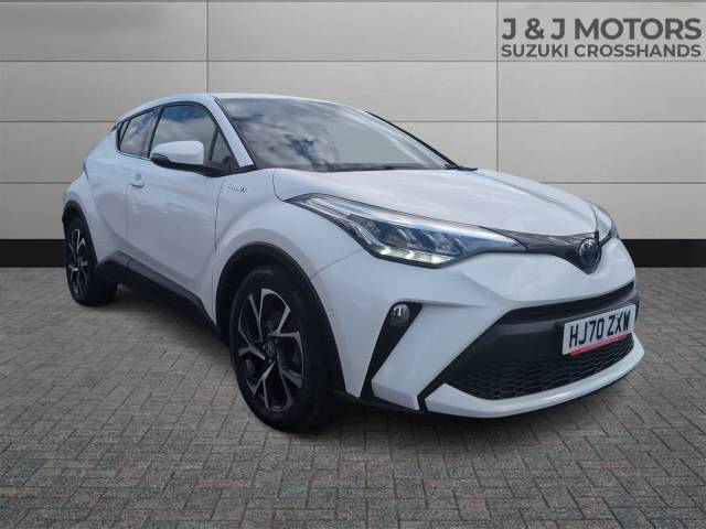 Toyota C-HR 1.8 Hybrid Design 5dr CVT Hatchback Petrol / Electric Hybrid White