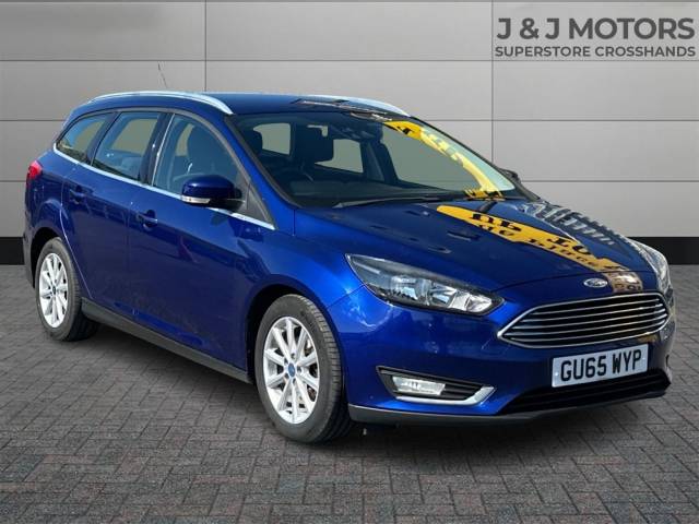 Ford Focus 1.5 TDCi 120 Titanium 5dr Estate Diesel Blue