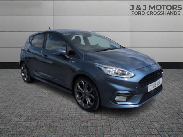 Ford Fiesta 1.0 EcoBoost 140 ST-Line 5dr Hatchback Petrol Blue