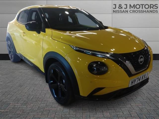 Nissan Juke 1.0 DiG-T Tekna 5dr DCT Hatchback Petrol Yellow