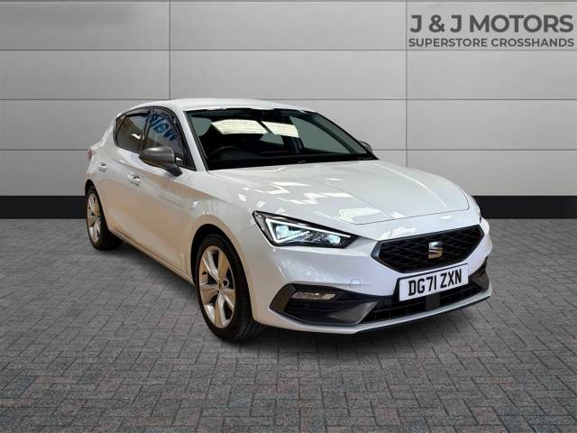SEAT Leon 1.5 TSI EVO FR 5dr Hatchback Petrol White