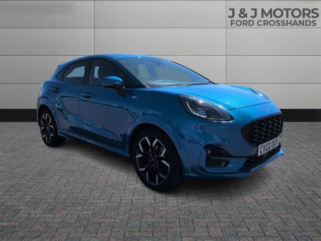 Ford Puma 1.0 EcoBoost Hybrid mHEV 155 ST-Line X 5dr Hatchback Petrol Blue