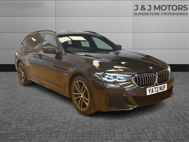 BMW 5 Series 2.0 530e M Sport 5dr Auto Estate Hybrid Grey