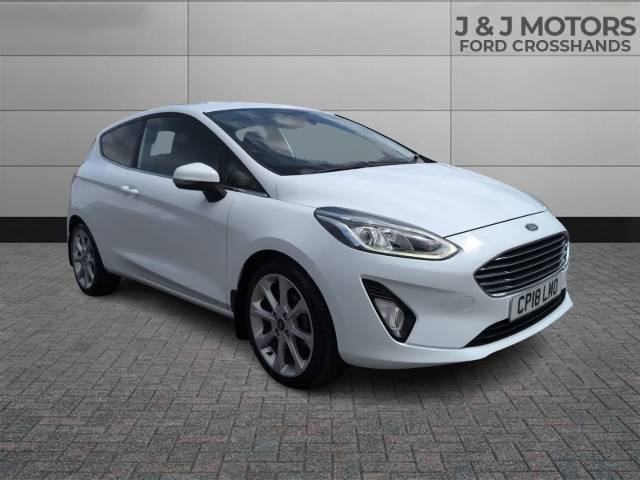 Ford Fiesta 1.0 EcoBoost Titanium 3dr Hatchback Petrol White