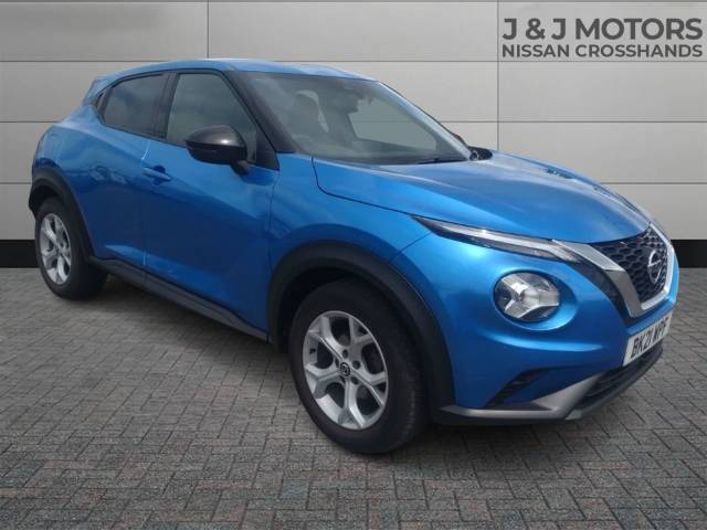 Nissan Juke 1.0 DiG-T 114 N-Connecta 5dr Hatchback Petrol Blue
