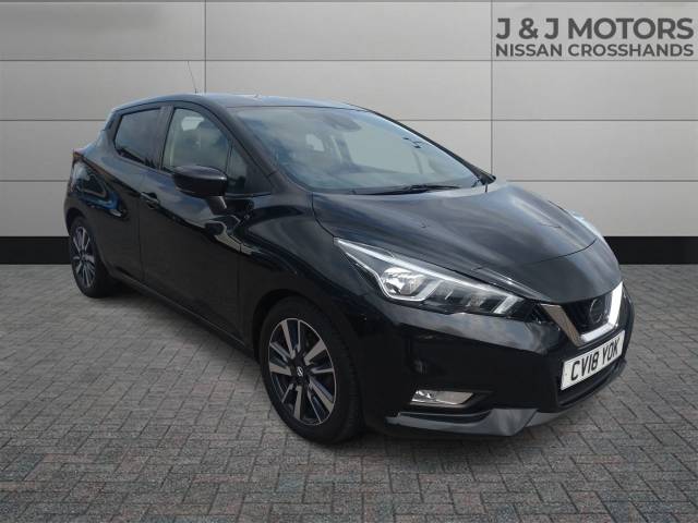 Nissan Micra 0.9 IG-T N-Connecta 5dr Hatchback Petrol Black