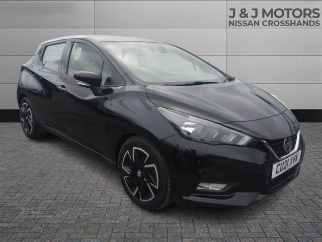 Nissan Micra 1.0 IG-T 92 Acenta 5dr CVT Hatchback Petrol Black