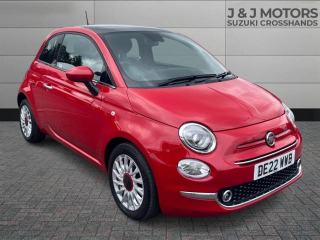 Fiat 500 1.0 Mild Hybrid Red 3dr Hatchback Petrol Red