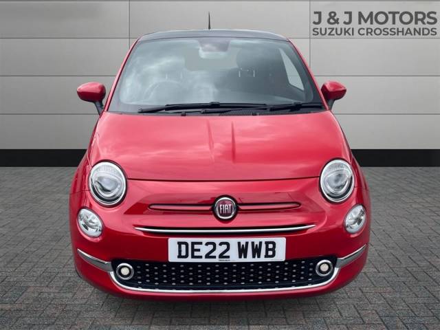 2022 Fiat 500 1.0 Mild Hybrid Red 3dr
