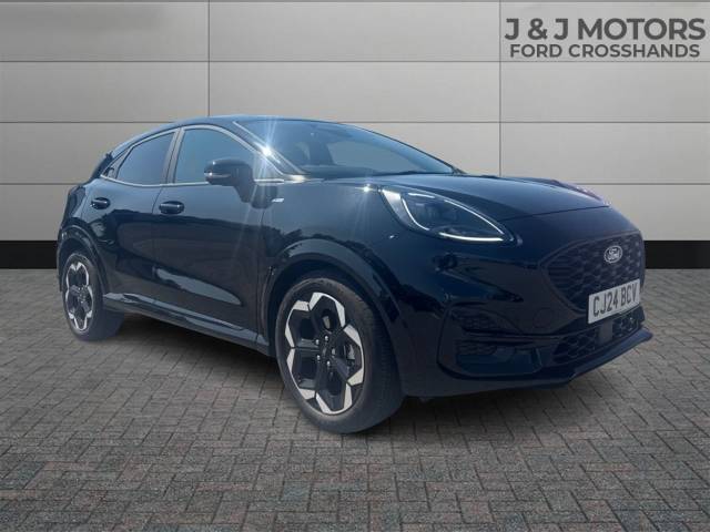 Ford Puma 1.0 EcoBoost Hybrid mHEV 155 ST-Line X DCT 5dr Hatchback Petrol Black