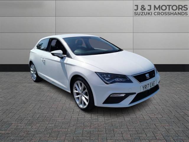 SEAT Leon 1.4 EcoTSI 150 FR Technology 3dr Hatchback Petrol White