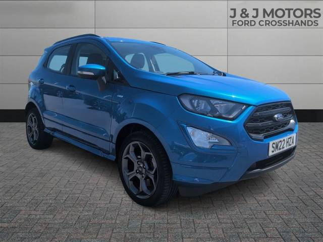 Ford Ecosport 1.0 EcoBoost 125 ST-Line 5dr Hatchback Petrol Blue