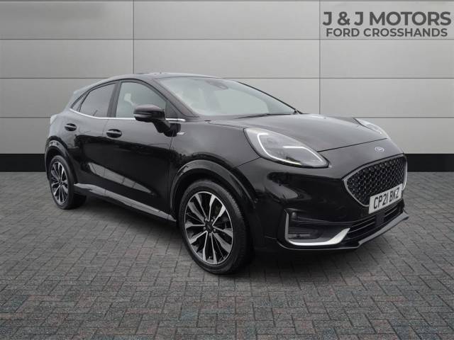 Ford Puma 1.0 EcoBoost Hybrid mHEV 155 ST-Line Vignale 5dr Hatchback Petrol Black